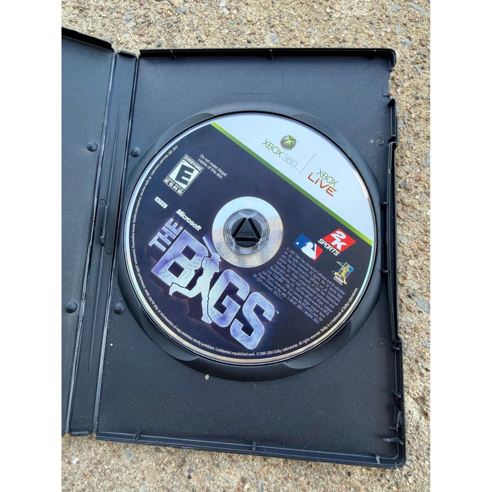 The BIGS Xbox 360 2K Sports MLB Baseball Arcade Style Video Game NTSC Disc Case